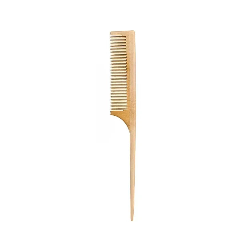 Natural Bamboo Wooden Hair Anti-Static Hair Brush