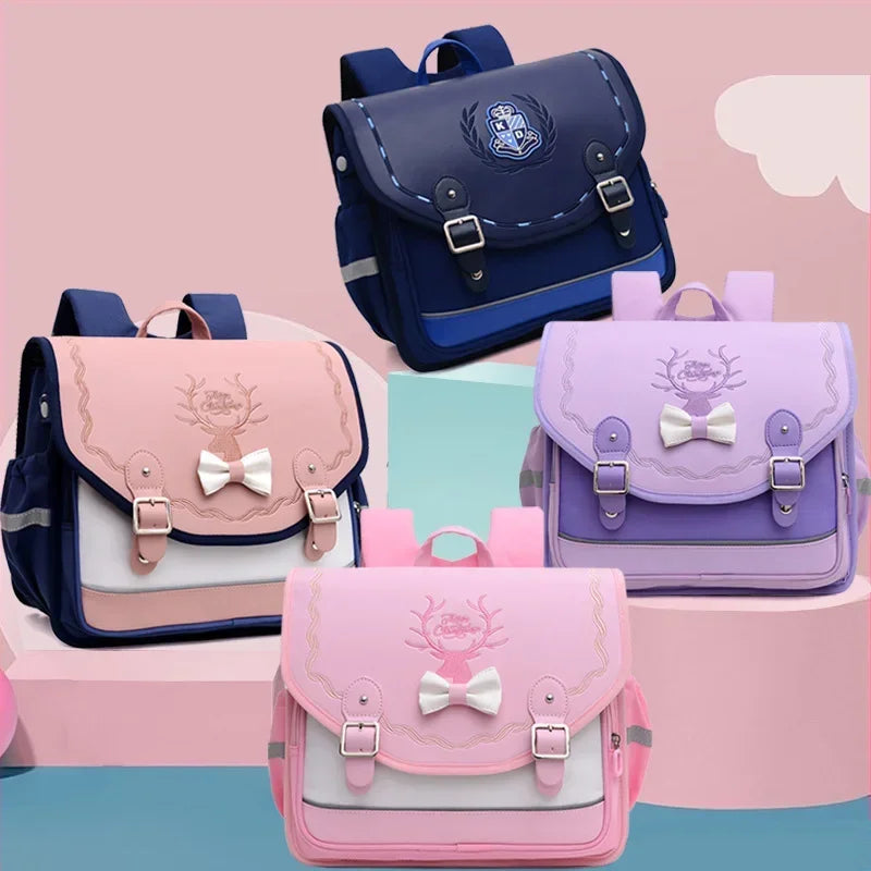School Bags Girls Orthopedic Backpack Cute Waterproof SchoolBag