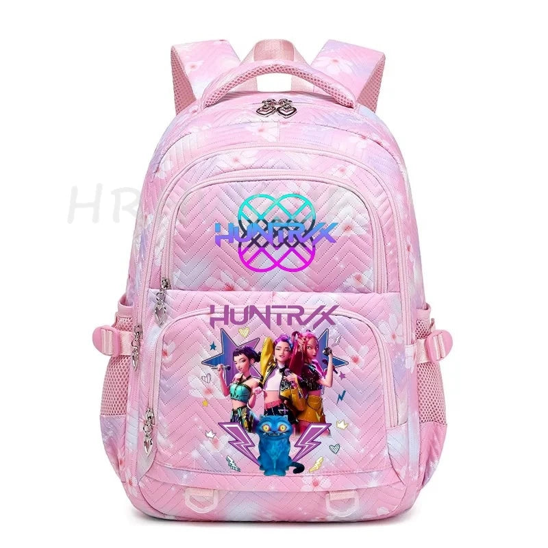K-pop Demon Hunters Backpack Girls Boys Youth School Bags