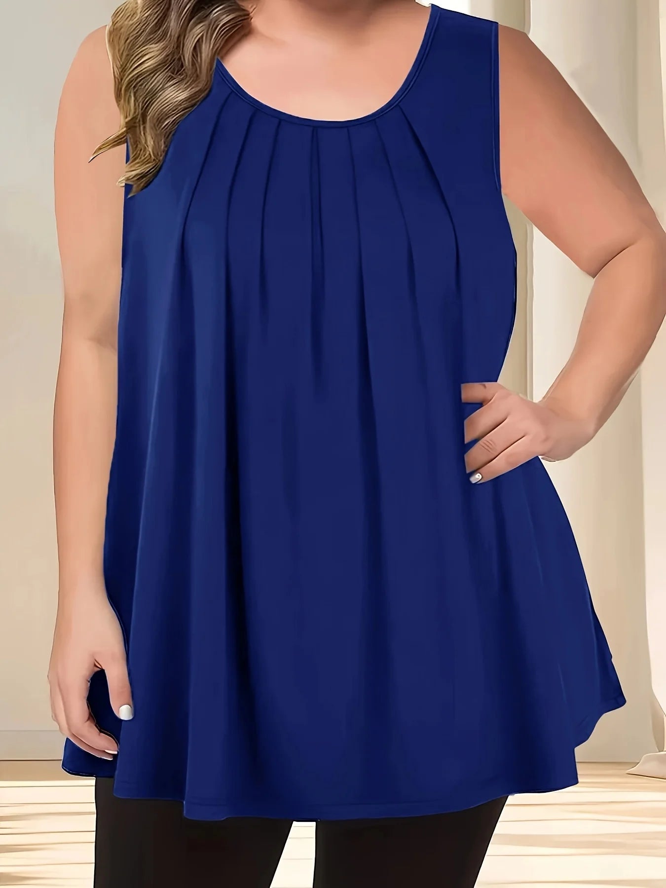 Plus Size Casual Loose Basic Tee Versatile T-shirt
