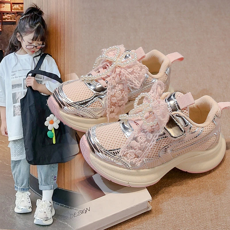 Girls Sports Soft Non-slip Shoes