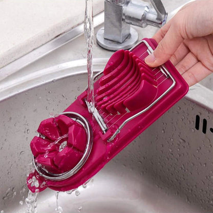 PP Base egg cutter 2-in-1 stainless steel