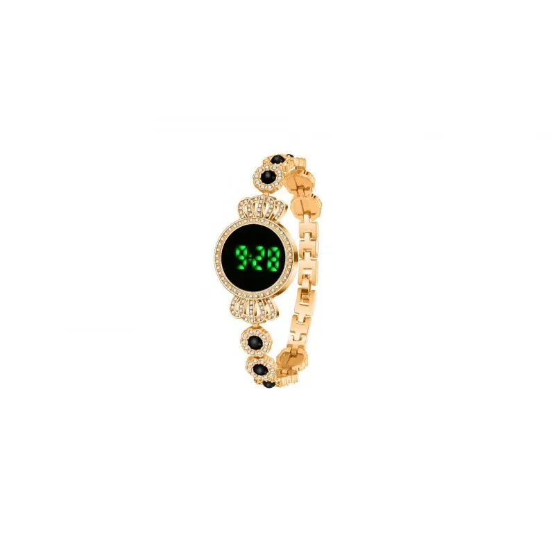 Oval Quartz Bracelet Wristwatch