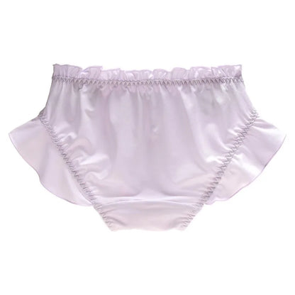 Milk Silk Smooth Cute Lovely Lace Lolita Ruffle Ribbon Bow Elasticity Underwear