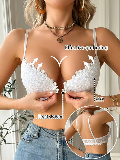 Bestseller Lace Bra Sexy Front-Clasp Push-Up Bra Sexy Lingerie