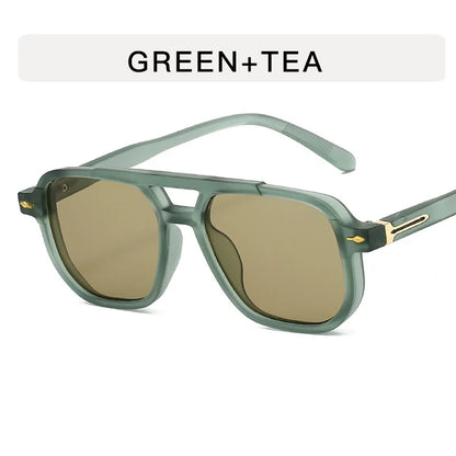 Square double-barrier protection Sunglasses