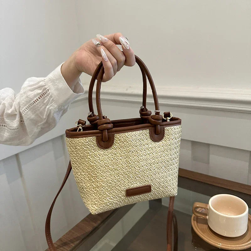 Straw Woven Crossbody Bags