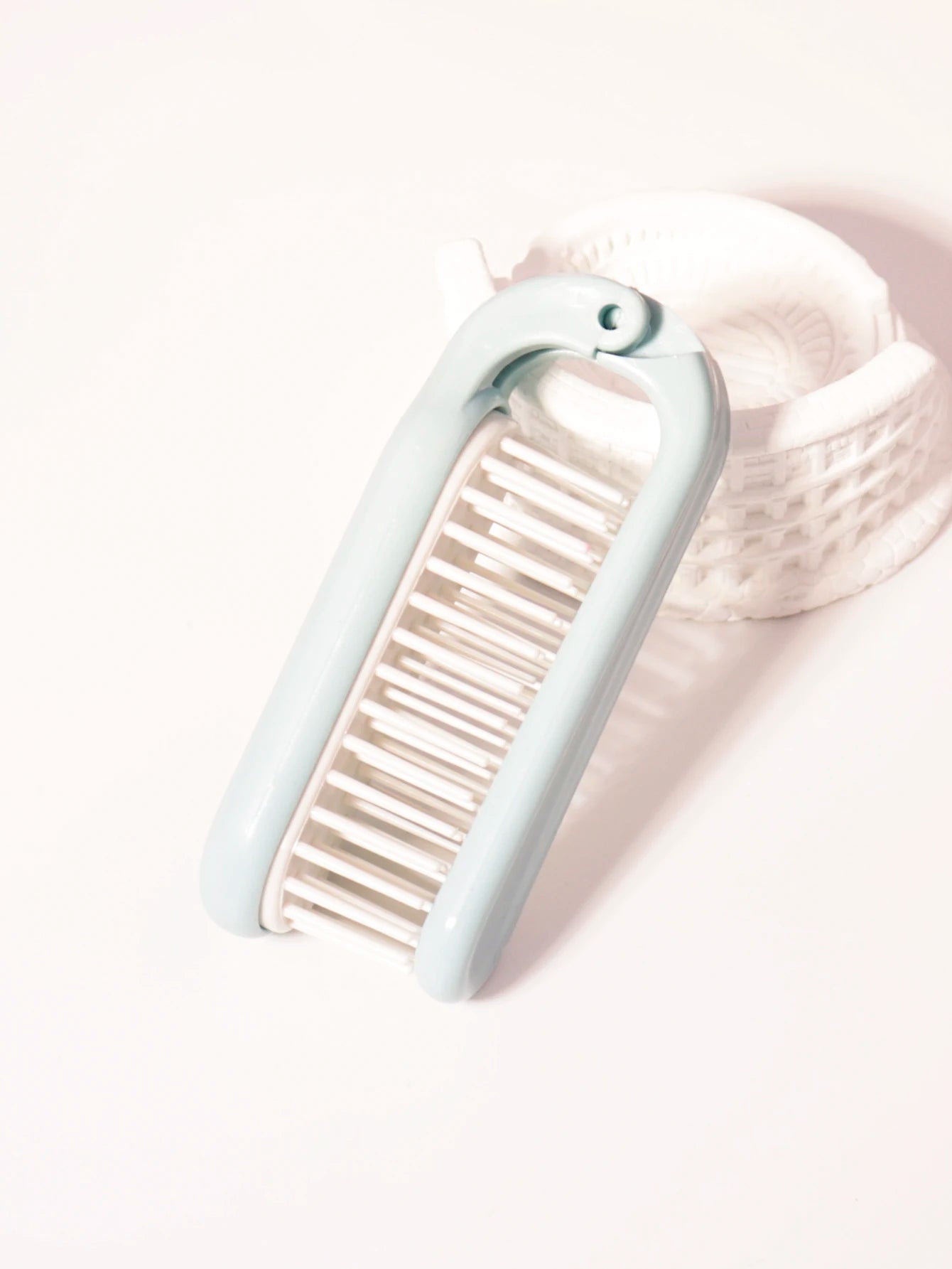 Foldable portable hair comb head hair wigs