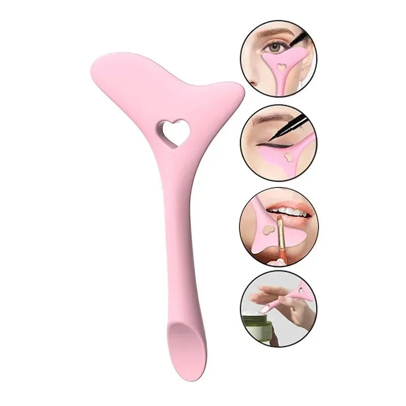 Eyeliner Stencil Wing Tips Silicone Eyeliner Aid Drawing Lipstick  Makeup Tools