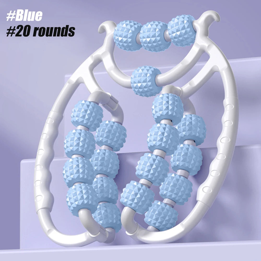 Round Massager Roller for Waist Abdominal Muscles