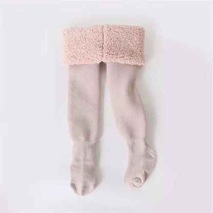 Winter Thicken Soft Toddler Tights Snow Keep Warm 0-8Y Baby Legging