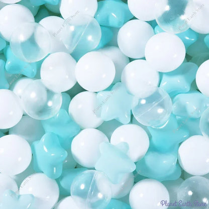 Ball Pit Balls Pack Star and Round BPA Soft Plastic Balls