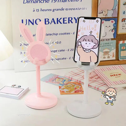 Cute Rabbit mobile phone stand desktop