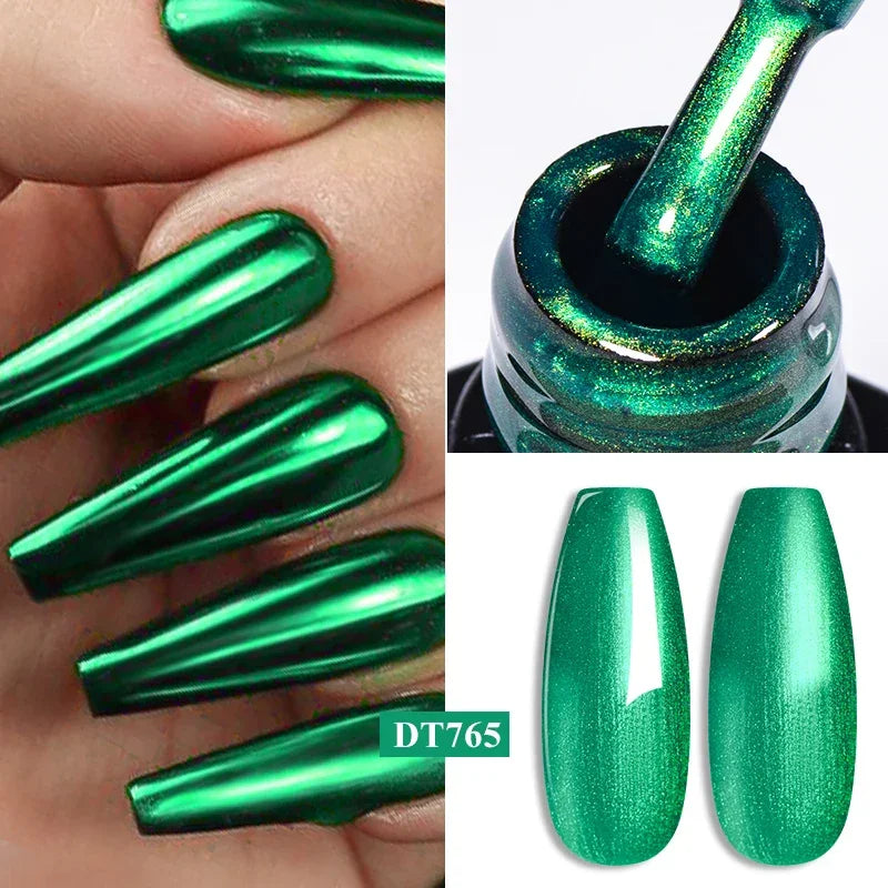 7ml Red Series Gel Nail Polish Glitter