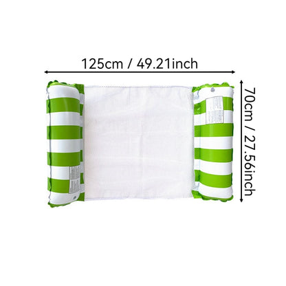 Inflatable Foldable Floating Row Swimming PoolMat