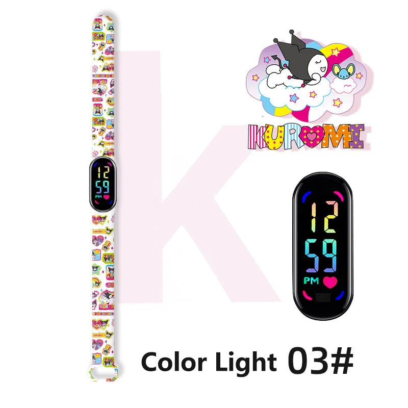 Kuromi Waterproof Digital Watch