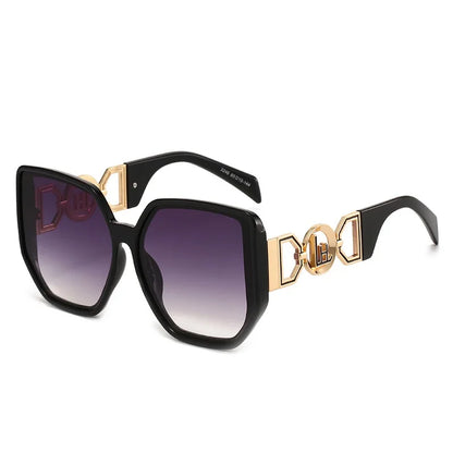 Elegant Oversize Square Unisex Sunglasses
