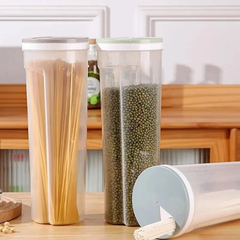 Food Storage Containers with Airtight Lid Pasta Portion Control