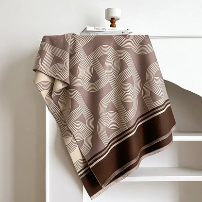 Winter Scarf  Wraps Thick Cashmere Imitation