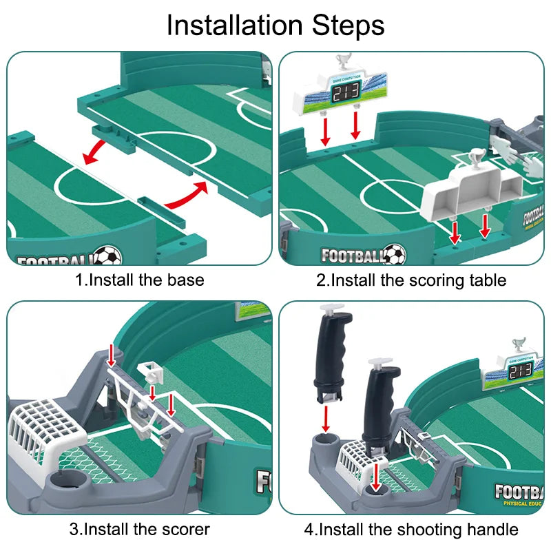 Soccer Table for Family Party Football Board Desktop Game