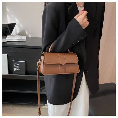 Leather Square Satchel Bags