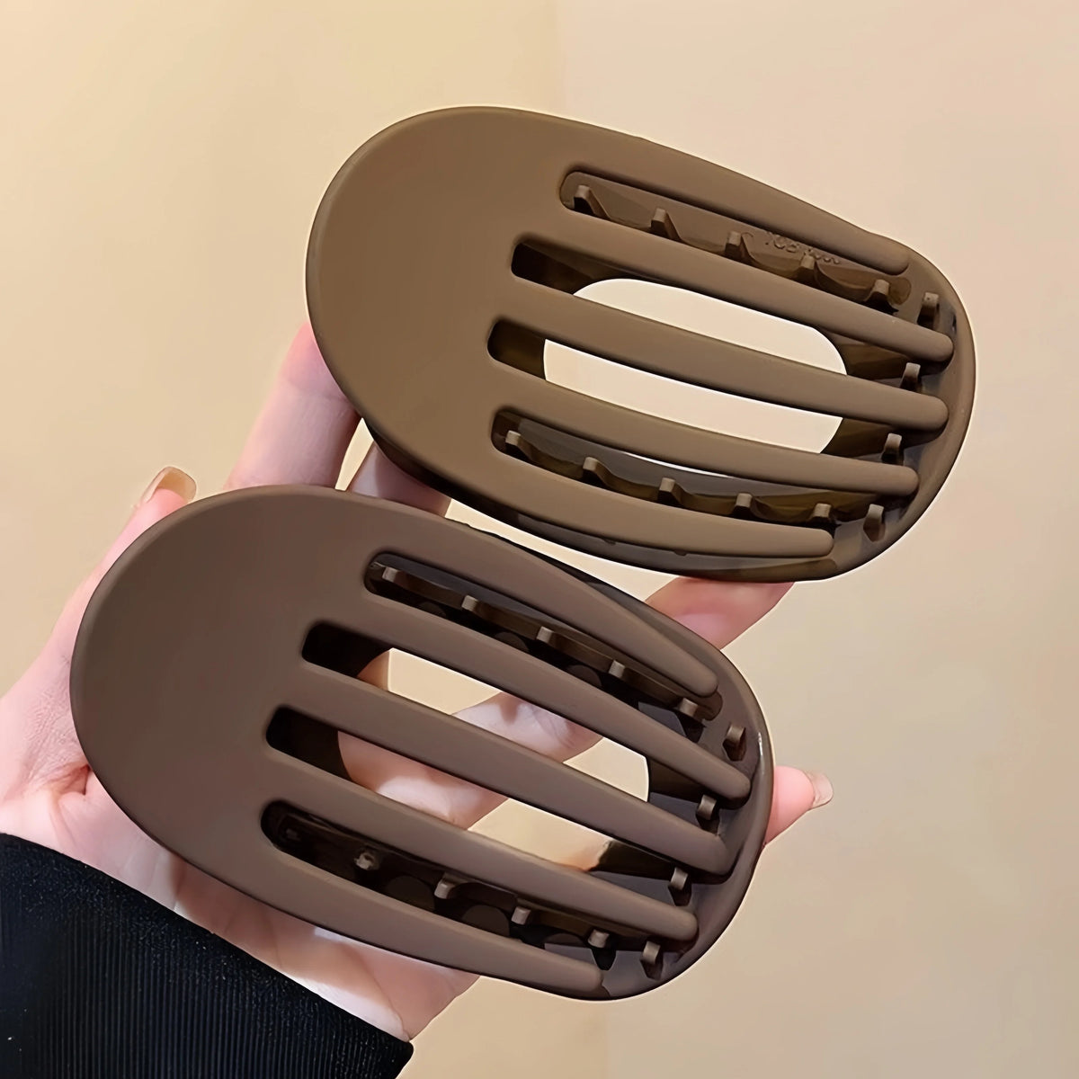 Korean Elegant Hair Claws Crab Matte Acetic Acid Hair Clip Spoon Hairgrip