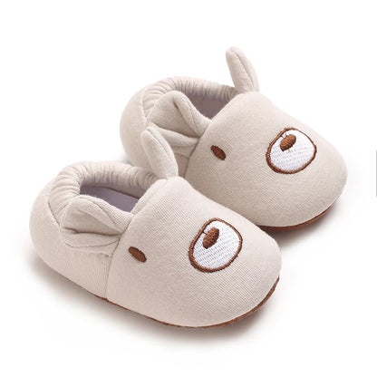 Cartoon Animal Pattern Newborn Baby Shoes