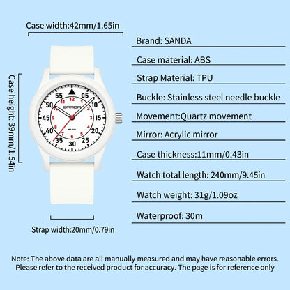 Luxury Quartz Elegant  Luminous Waterproof 30M Wristwatch