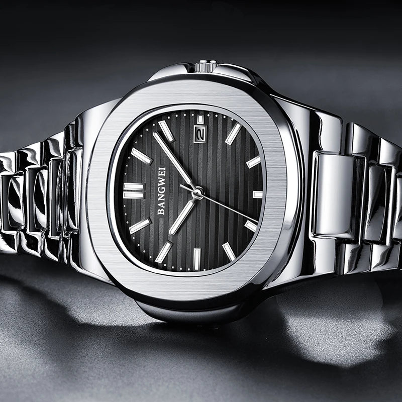 Square Luxury Bracelet Casual Waterproof Date Quartz Watches