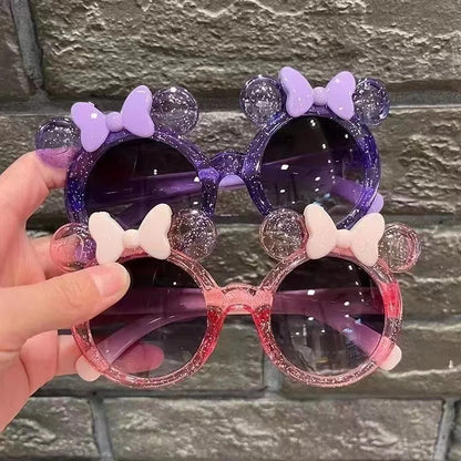 Cute Crystal Bow Children Sunglasses