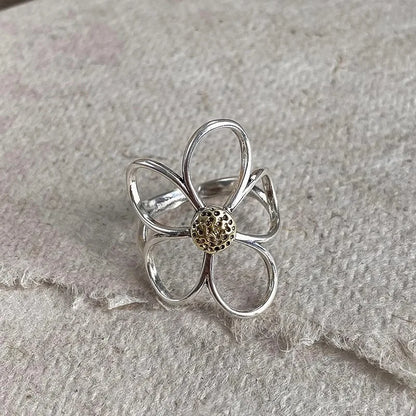 DANA 925 Silver Flower Ring