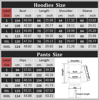 High quality Hoodies Sweatshirts Sets