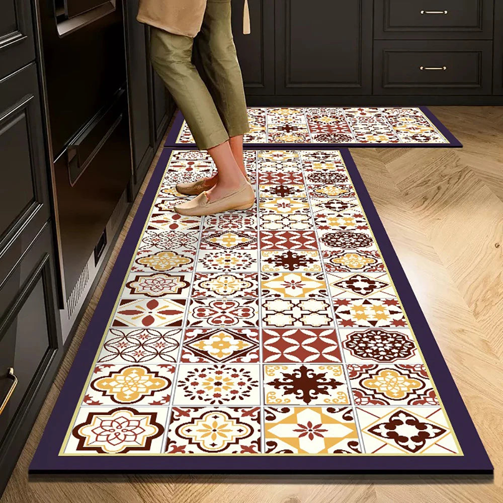 Non-slip Long Rugs Crystal Velvet Carpet