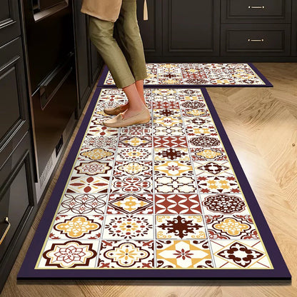 Non-slip Long Rugs Crystal Velvet Carpet