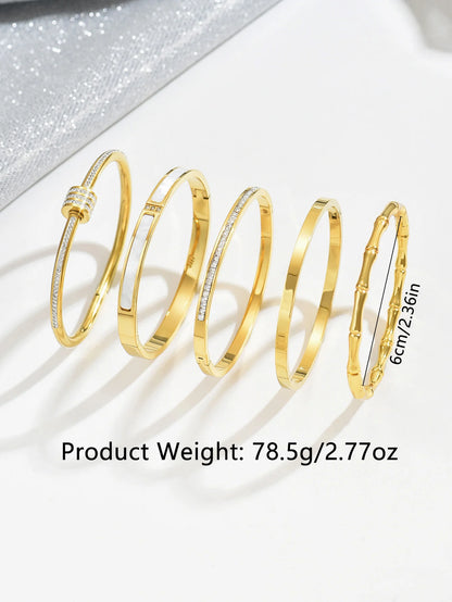 DANA bracelet gold bangles