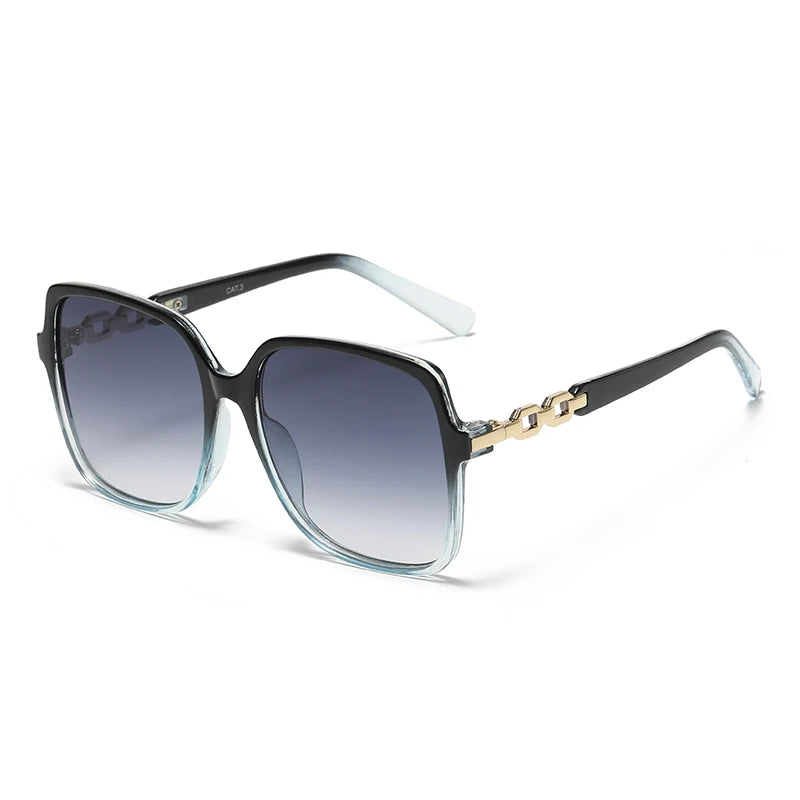 Square Cycling Big Frame Eyeglasses