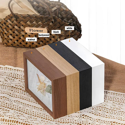 3D Wooden Picture Frames Flower Holder Handmade