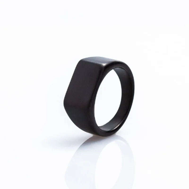 Unisex Titanium Steel Ring