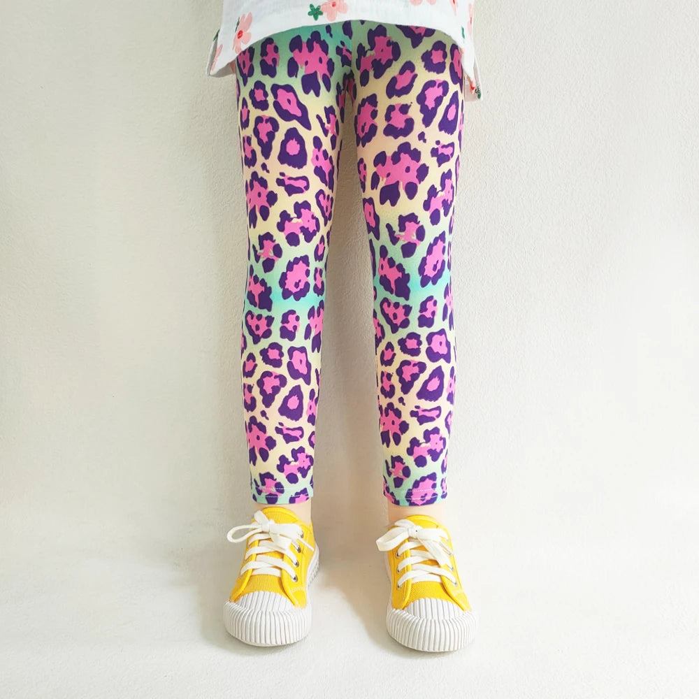 Summer Skinny Slim Elasticity Leggings Pencil Pants 2-13 YEAR