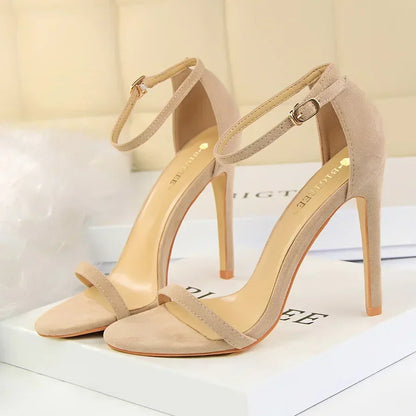 Gladiator Stiletto Classic Ankle Strap Sexy Shoes
