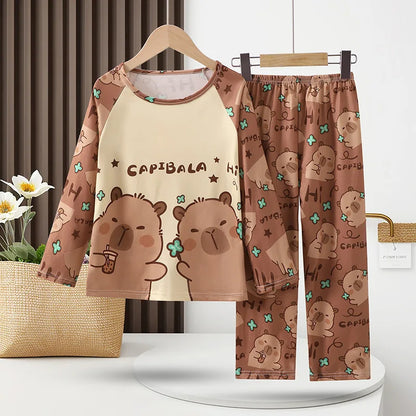 Sleepers Cartoon Boutique Long Sleeve 3 4 5 6 7 8 9 10 11 12 Yrs Pajamas