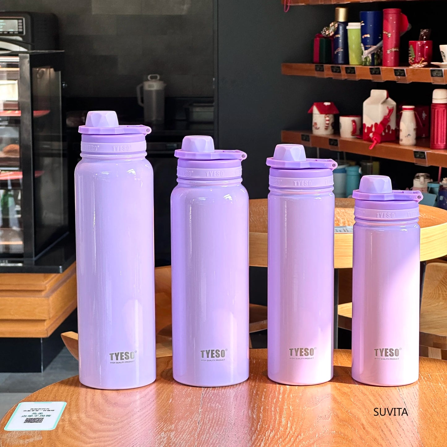 Tyeso Stainless Steel Thermos Water Bottle