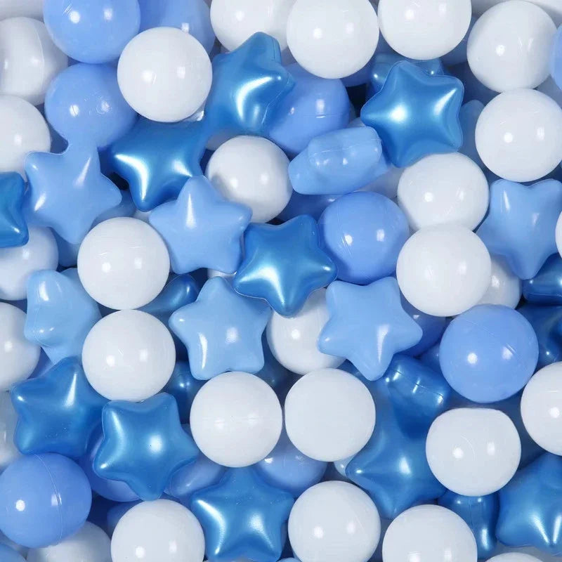 Ball Pit Balls Pack Star and Round BPA Soft Plastic Balls