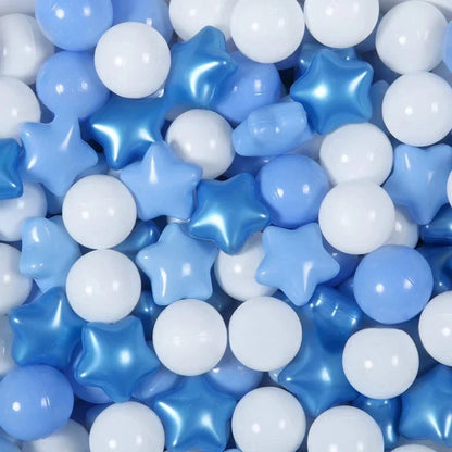 Ball Pit Balls Pack Star and Round BPA Soft Plastic Balls