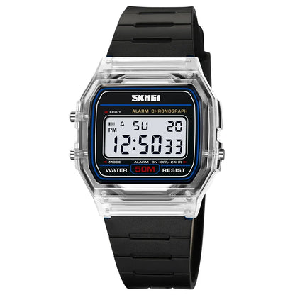 Electronic Waterproof Sport Calendar Date Wristwatch