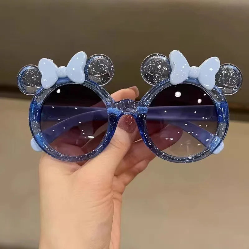 Cute Crystal Bow Children Sunglasses