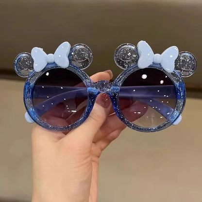 Cute Crystal Bow Children Sunglasses