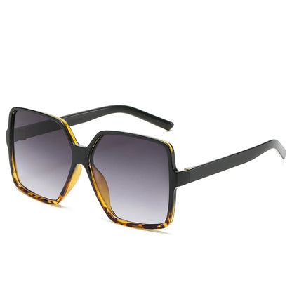 Vintage Square Big Frame Sun Glasses