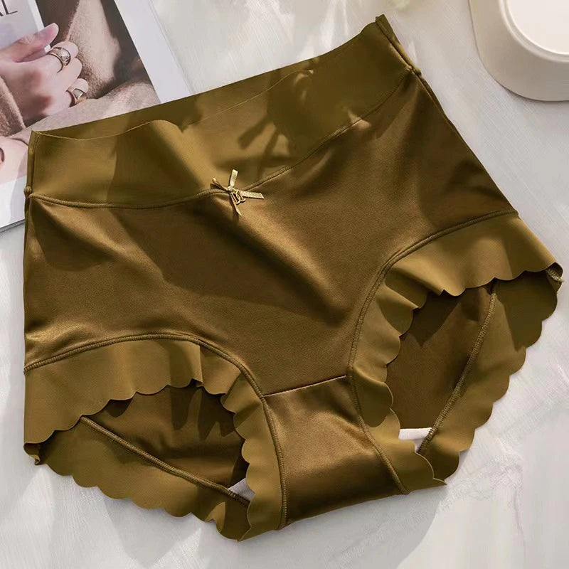 Silk Panties Nice Briefs Soft Underwear Mid rise Elegance Sexy Lingerie