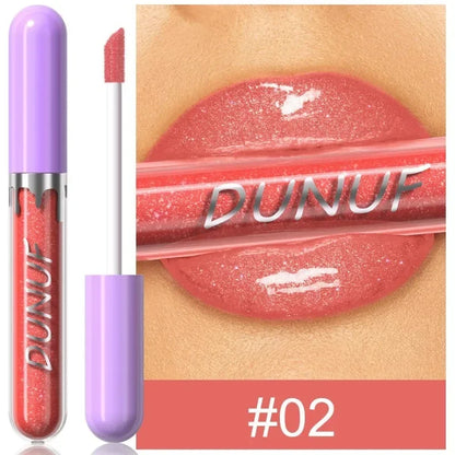 1pc Metallic Liquid Lipstick Long Lasting Glitter Lip Glaze Waterproof